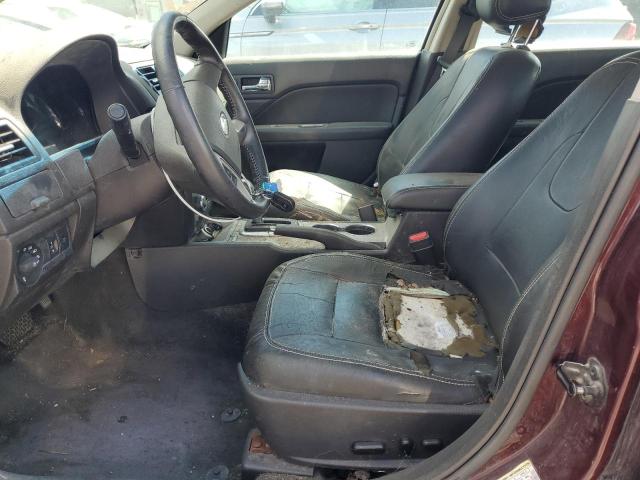 3FAHP0JA7CR366974 - 2012 FORD FUSION SEL BURGUNDY photo 7