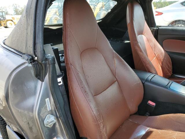 JM1NB353420227912 - 2002 MAZDA MX-5 MIATA BASE GRAY photo 10