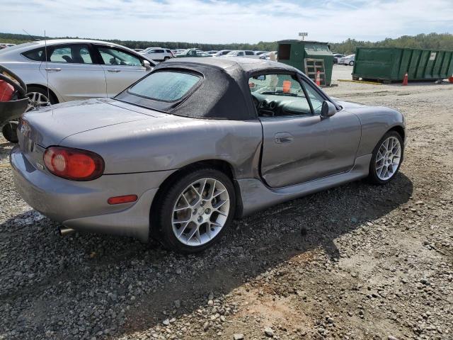 JM1NB353420227912 - 2002 MAZDA MX-5 MIATA BASE GRAY photo 3