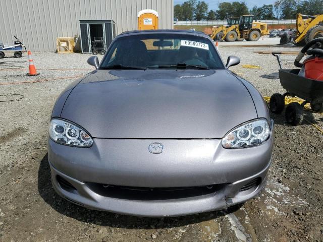 JM1NB353420227912 - 2002 MAZDA MX-5 MIATA BASE GRAY photo 5
