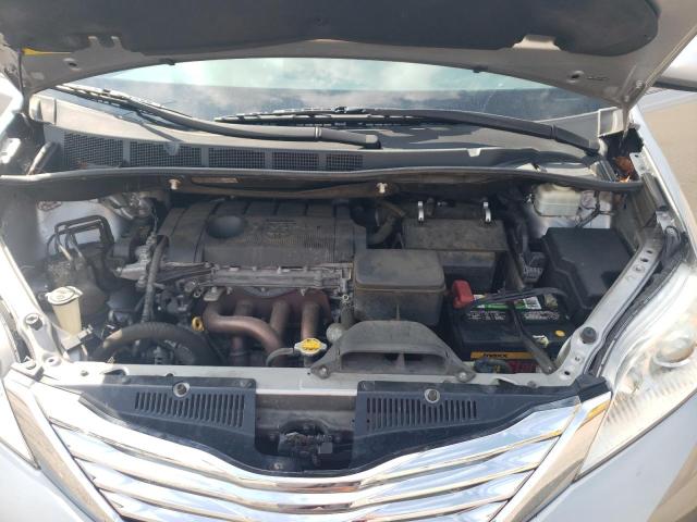 5TDKA3DC5CS015560 - 2012 TOYOTA SIENNA BASE GRAY photo 12