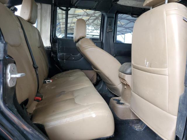 1C4HJWEG1FL536729 - 2015 JEEP WRANGLER UNLIMITED SAHARA BLACK photo 11