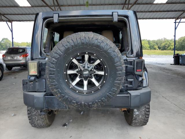 1C4HJWEG1FL536729 - 2015 JEEP WRANGLER UNLIMITED SAHARA BLACK photo 6