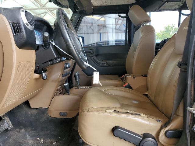 1C4HJWEG1FL536729 - 2015 JEEP WRANGLER UNLIMITED SAHARA BLACK photo 7