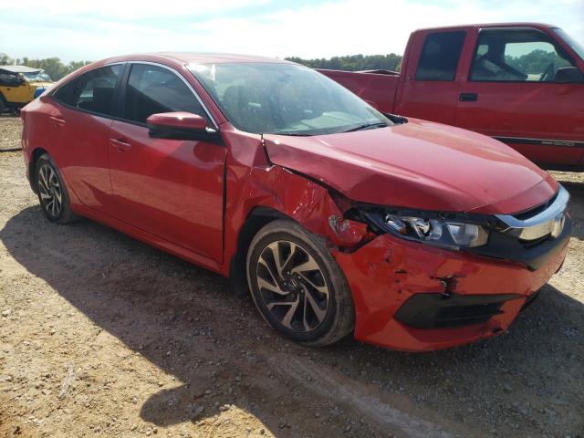 2HGFC2F79HH528551 - 2017 HONDA CIVIC EX RED photo 4