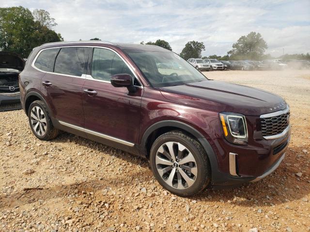 5XYP64HC6LG014793 - 2020 KIA TELLURIDE S BURGUNDY photo 4