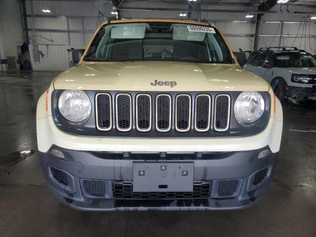 ZACCJBAB7JPJ41226 - 2018 JEEP RENEGADE SPORT Ақ фото 5