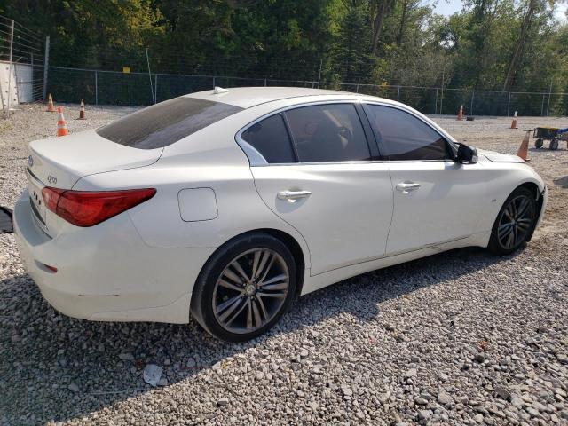 JN1BV7AR0FM391333 - 2015 INFINITI Q50 BASE WHITE photo 3