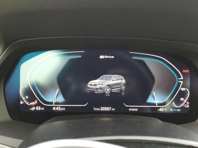 5UXTA6C09N9K87106 - 2022 BMW X5 XDRIVE45E GRAY photo 9