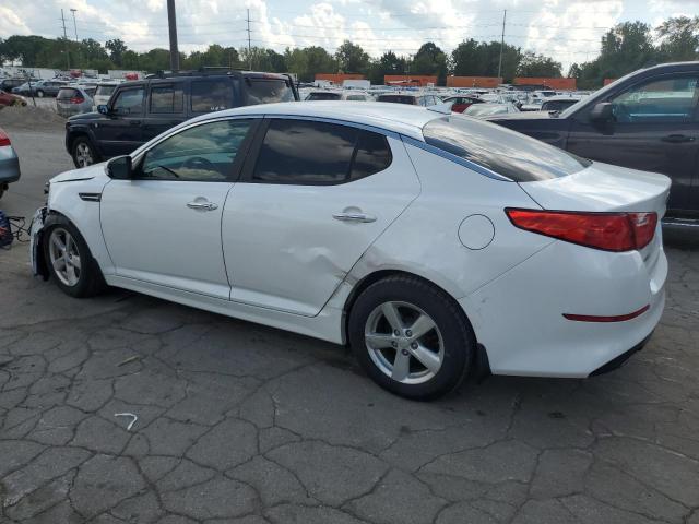 KNAGM4A7XF5586804 - 2015 KIA OPTIMA LX WHITE photo 2