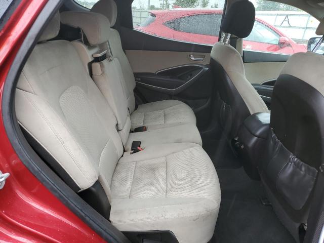 5XYZT3LB0GG373363 - 2016 HYUNDAI SANTA FE S RED photo 10