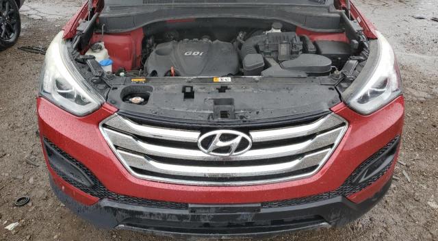 5XYZT3LB0GG373363 - 2016 HYUNDAI SANTA FE S RED photo 11