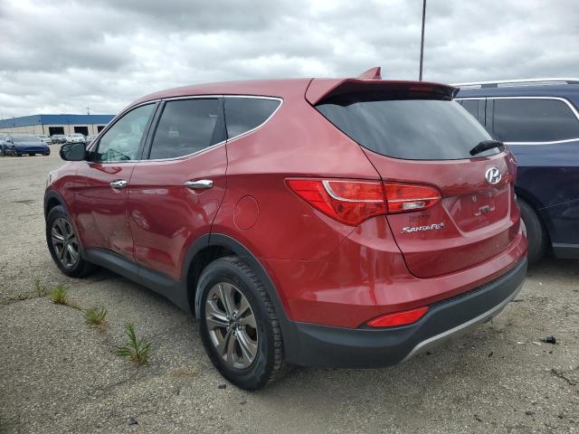 5XYZT3LB0GG373363 - 2016 HYUNDAI SANTA FE S RED photo 2