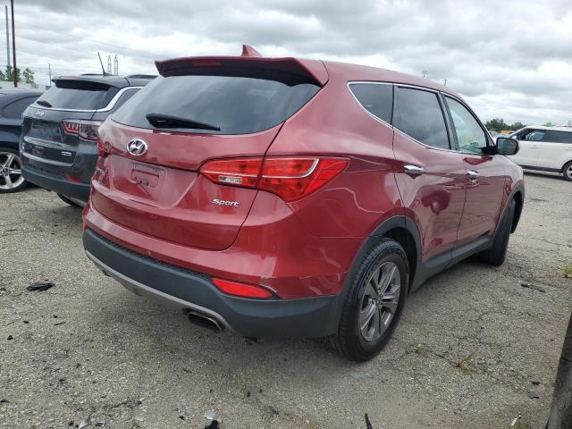 5XYZT3LB0GG373363 - 2016 HYUNDAI SANTA FE S RED photo 3