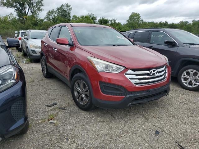 5XYZT3LB0GG373363 - 2016 HYUNDAI SANTA FE S RED photo 4