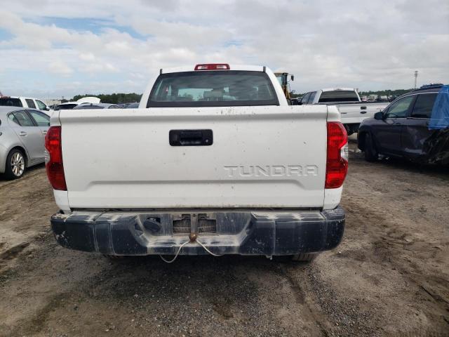 5TFRU5F16EX032667 - 2014 TOYOTA TUNDRA DOUBLE CAB SR/SR5 WHITE photo 6