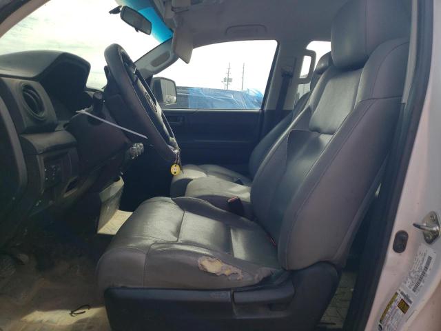 5TFRU5F16EX032667 - 2014 TOYOTA TUNDRA DOUBLE CAB SR/SR5 WHITE photo 7