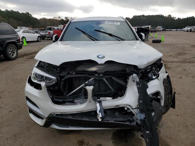 5UXTY3C06M9H15306 - 2021 BMW X3 SDRIVE30I Weiß Foto 5