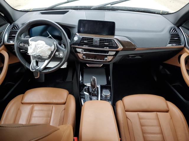 5UXTY3C06M9H15306 - 2021 BMW X3 SDRIVE30I Weiß Foto 8