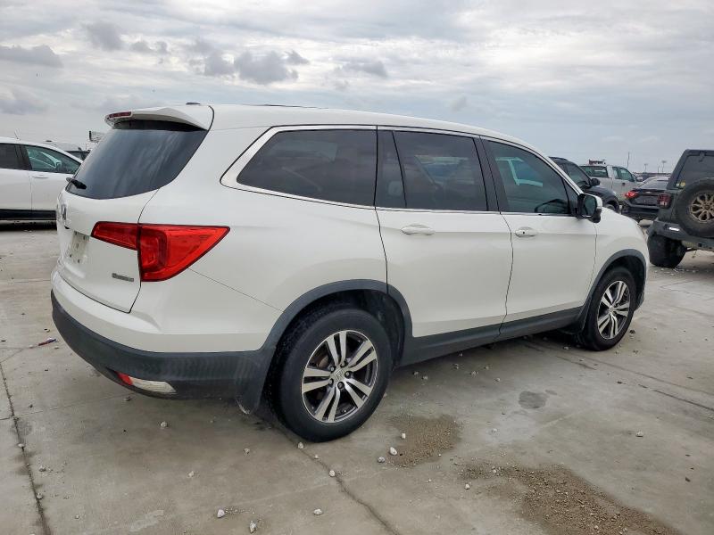 5FNYF5H51JB005564 - 2018 HONDA PILOT EXL 白色 照片 3