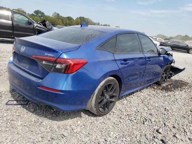 2HGFE2F57NH502910 - 2022 HONDA CIVIC SPORT 蓝色 照片 3