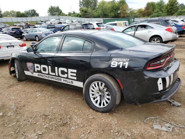 2C3CDXKT7KH511323 - 2019 DODGE CHARGER POLICE BLACK photo 2