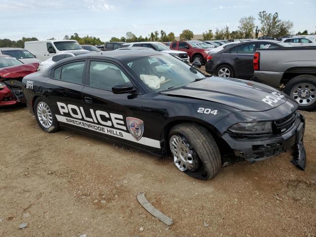 2C3CDXKT7KH511323 - 2019 DODGE CHARGER POLICE BLACK photo 4