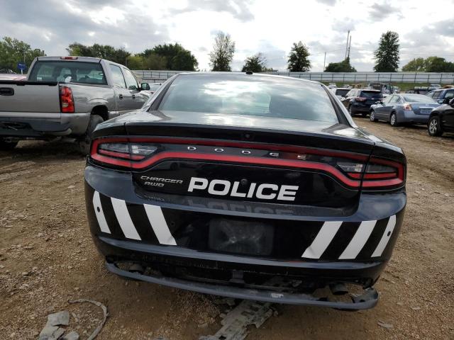 2C3CDXKT7KH511323 - 2019 DODGE CHARGER POLICE BLACK photo 6