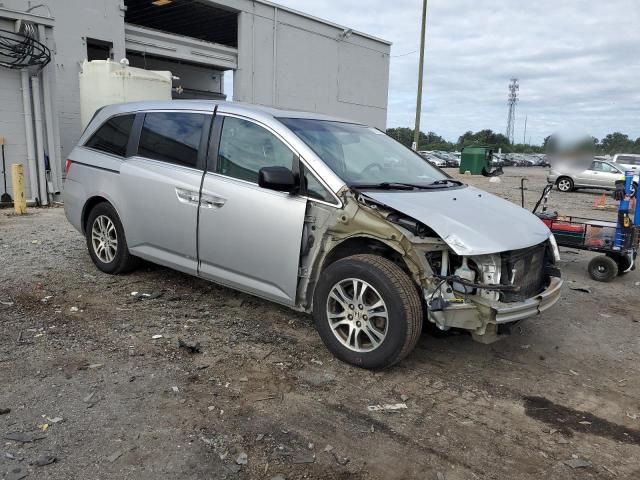 5FNRL5H62BB097212 - 2011 HONDA ODYSSEY EXL 银色 照片 4