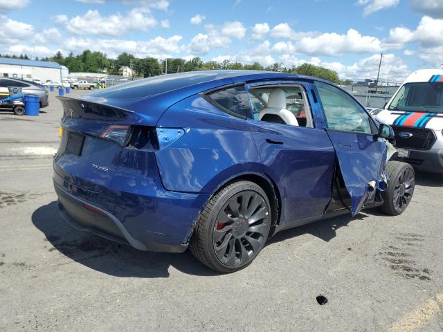 7SAYGDEF4NF556035 - 2022 TESLA MODEL Y 蓝色 照片 3