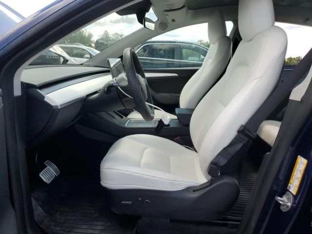 7SAYGDEF4NF556035 - 2022 TESLA MODEL Y 蓝色 照片 7