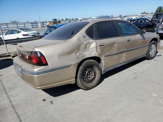 2G1WF52E449229980 - 2004 CHEVROLET IMPALA TAN photo 3