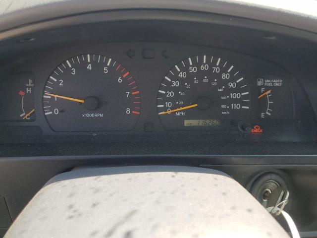 4TASM92N3YZ592104 - 2000 TOYOTA TACOMA XTRACAB PRERUNNER Արծաթագույն լուսանկար 9