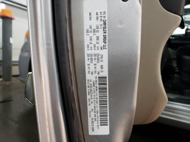 2C4RC1BG6CR144144 - 2012 CHRYSLER TOWN & COU TOURING 灰色 照片 13