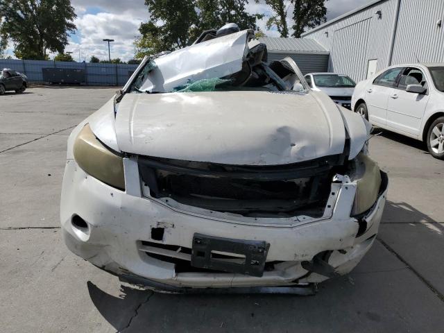 5KBCP3F89AB015933 - 2010 HONDA ACCORD EXL WHITE photo 5