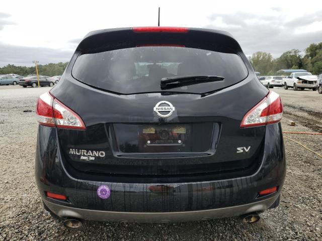 JN8AZ1MU7CW106867 - 2012 NISSAN MURANO S BLACK photo 6