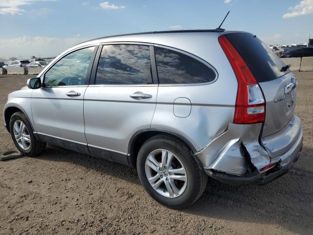 JHLRE4H79BC012623 - 2011 HONDA CR-V EXL SILVER photo 2