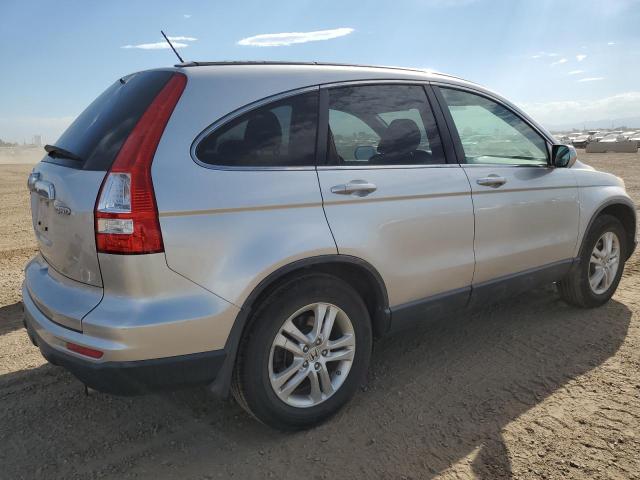 JHLRE4H79BC012623 - 2011 HONDA CR-V EXL SILVER photo 3
