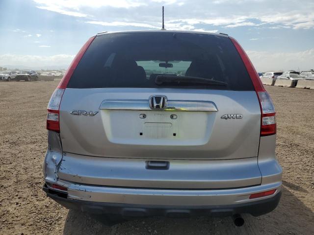 JHLRE4H79BC012623 - 2011 HONDA CR-V EXL SILVER photo 6