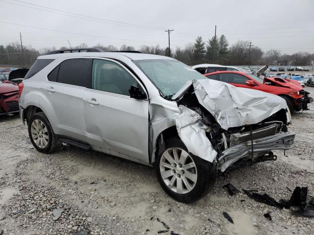 2GNALPEC0B1201161 - 2011 CHEVROLET EQUINOX LT SILVER photo 4