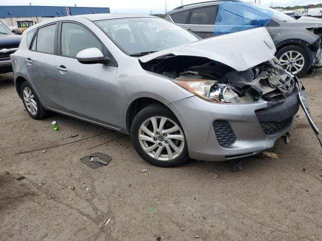 JM1BL1LP8D1735050 - 2013 MAZDA 3 I SILVER photo 4