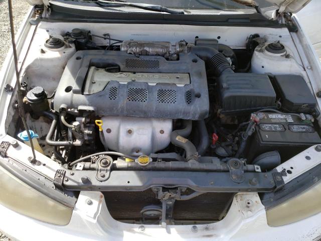 KMHDN45D92U392103 - 2002 HYUNDAI ELANTRA GLS WHITE photo 11