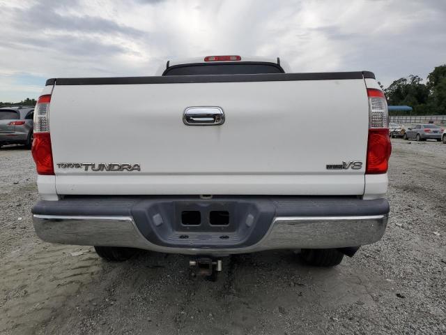 5TBET34186S560364 - 2006 TOYOTA TUNDRA DOUBLE CAB SR5 WHITE photo 6