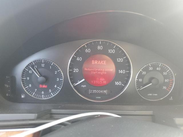 WDBUH83J55X172969 - 2005 MERCEDES-BENZ E 500 4MATIC SILVER photo 9