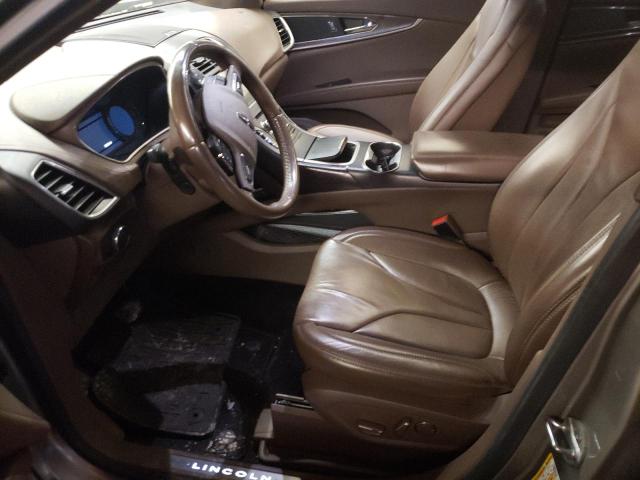 2LMTJ8LRXGBL76135 - 2016 LINCOLN MKX RESERVE თაფლისფერი ფოტო 7