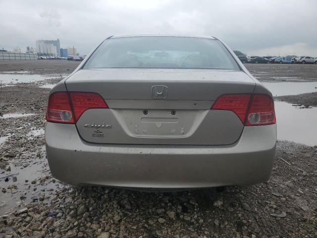 1HGFA16516L002137 - 2006 HONDA CIVIC LX GOLD photo 6