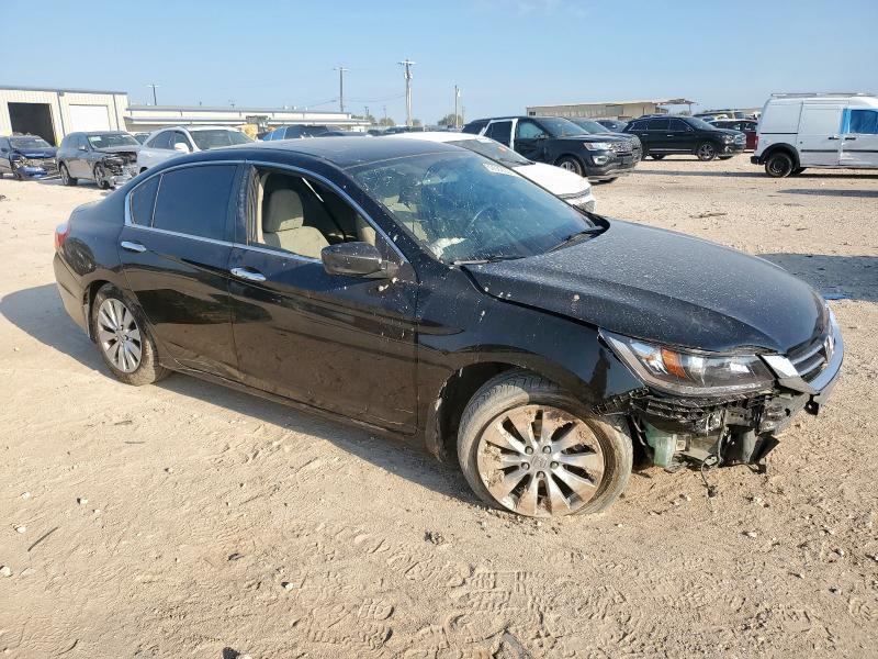 1HGCR2F78FA180206 - 2015 HONDA ACCORD EX BLACK photo 4