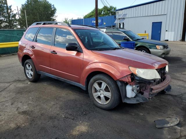 JF2SH6BCXAH900081 - 2010 SUBARU FORESTER XS Қызғылт сары фото 4