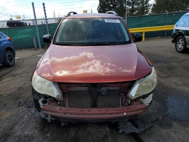 JF2SH6BCXAH900081 - 2010 SUBARU FORESTER XS Қызғылт сары фото 5