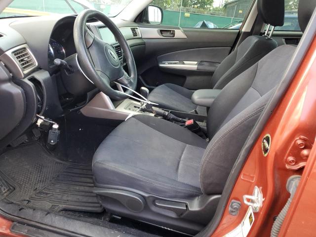 JF2SH6BCXAH900081 - 2010 SUBARU FORESTER XS Қызғылт сары фото 7